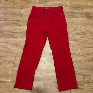 Lee Women's Straight Leg Jeans - Red